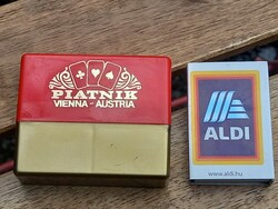 Midcentury vintage card game piatnik Austria - travel card packaging