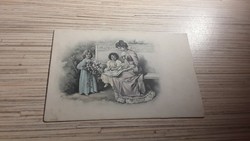 Antique greeting postcard.