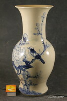 Antique porcelain marked bird vase