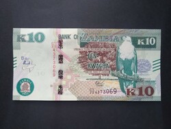 Zambia 10 kwacha 2022 oz