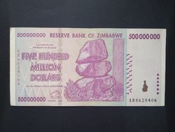 Zimbabwe $500 million 2008 xf
