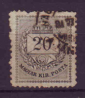 1881 20 kr "D" Nagyvárad