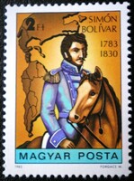 S3584 / 1983 Simón Bolívár bélyeg postatiszta