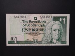 Skócia 1 Pound Sterling 2001 Unc