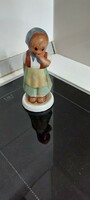 Ceramic little girl figurine