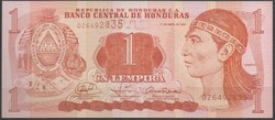 D - 094 -  Külföldi bankjegyek:  2008 Honduras 1 lempira UNC