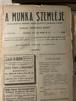 A Munka Szemléje 1906-1907 2 kötet lapra szedve.