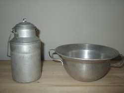 Milk jug and rolling pin in small size