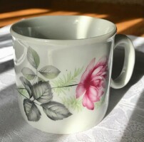 Zsolnay rose mug