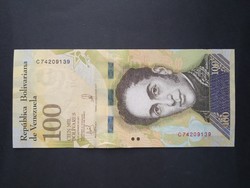 Venezuela 100000 Bolivares 2017 Aunc