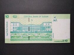 Szudán 10 Pounds 2017 Unc