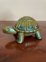 Zsolnay eosinous turtle