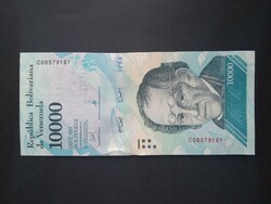Venezuela 10000 Bolivares 2017 Unc