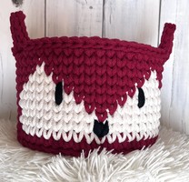 Crochet fox storage