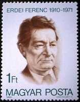 S3439 / 1980 Erdei Ferenc bélyeg postatiszta