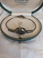 Beautiful handcrafted silver argento Italian women's jewelry watch for sale!