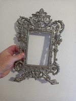 Antique beautiful empire style metal picture frame! / 36X22cm
