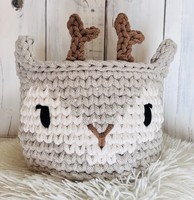 Crochet deer storage