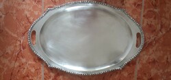 Silver tray from 1890