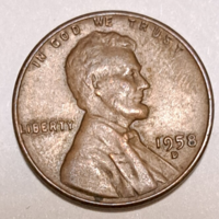 USA 1 Cent 1958. (1310)