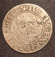 1 Groschen Albert of Brandenburg 1534