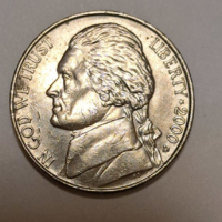 1990. US 5 cents (1301)