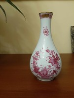 Ritka mintás Herendi porcelán váza