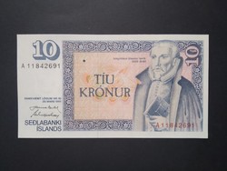 Izland 10 Kronur 1961 Unc