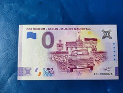 NÉMETORSZÁG 0 EURO 2023 NDK MÚZEUM BERLIN FAL! TRABANT! UNC! RITKA EMLÉKPÉNZ!