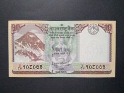 Nepál 10 Rupees 2020 Unc