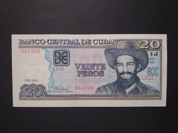 Kuba 20 Pesos 2020 Unc-