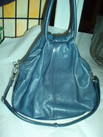 Vintage salamander leather handbag, shoulder bag