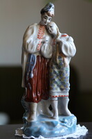 Soviet Polish Ukrainian porcelain pair