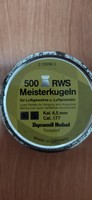 RWS Meisterkugeln légpuska lövedék 4,5mm 500db