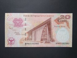 Papua New Guinea 20 kina 2008 unc commemorative banknote