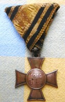 War Medal 1912-1913- Mobilization Cross with matching original war ribbon t2