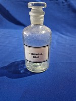 R-felhking -i-solution os apothecary bottle addressed