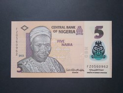 Nigeria 5 naira 2022 oz