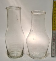 Colorless milk glass 2 pcs (2950)