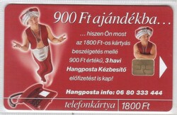 Magyar telefonkártya 0934  2000 Hangposta   ODS 4  100.000      db.