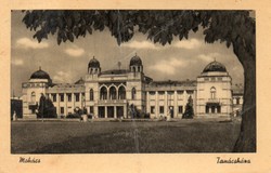 595 --- Futott képeslap   Mohács - Tanácsháza
