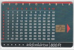 Magyar telefonkártya 1147  Puska 2001 Matematika 1   ODS 4    28.000  db.