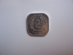 Eastern Caribbean States 2 cents 2000