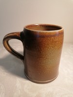 German ceramic beer mug