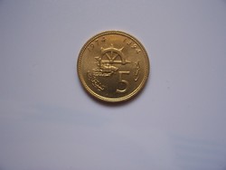 Morocco 5 centimes 1974 fao unc