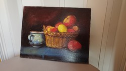 Fruit still life oil painting