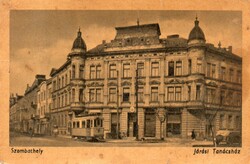 606 --- Running postcard Szombathely - district council house