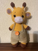 Crocheted giraffe