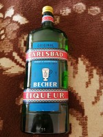 CARLSBAD Becher likőr.0.757l  Bontatlan üveg!! Régi Czechoslovakia!!