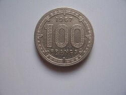 Közép Afrikai Államok 100 Francs 1967